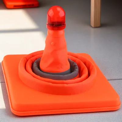 Road Traffic Cone - مخروط تحذير مروري قابل للطي بطول