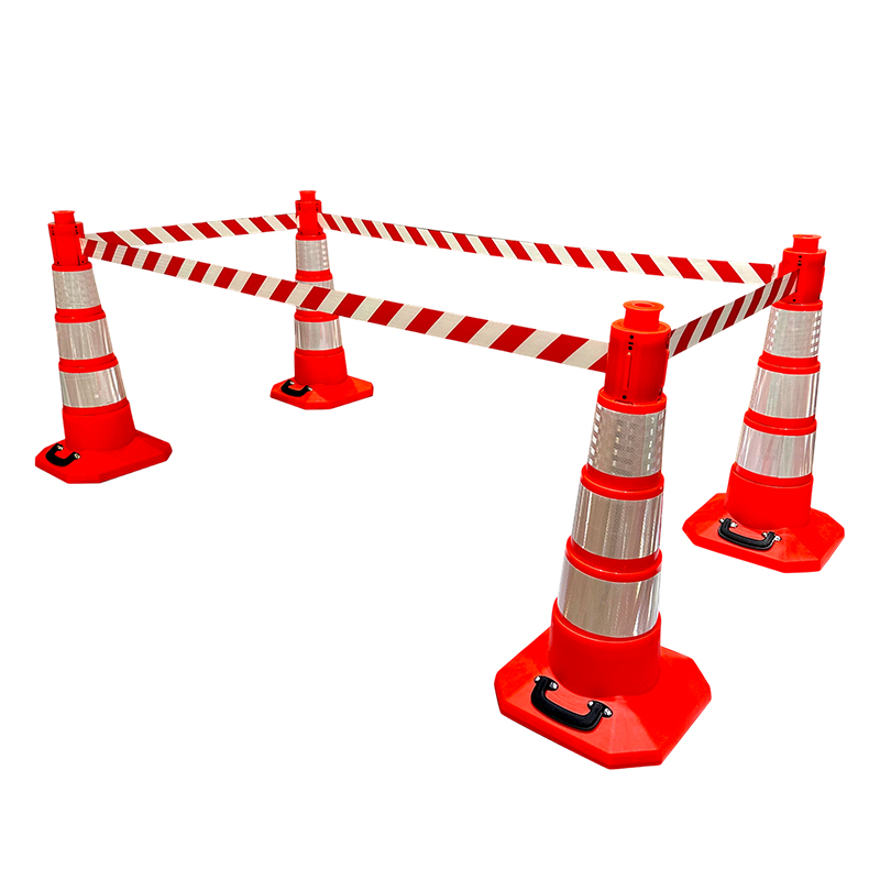 Road Traffic Cone - مخروط مرور عاكس عالي اللمعان قابل