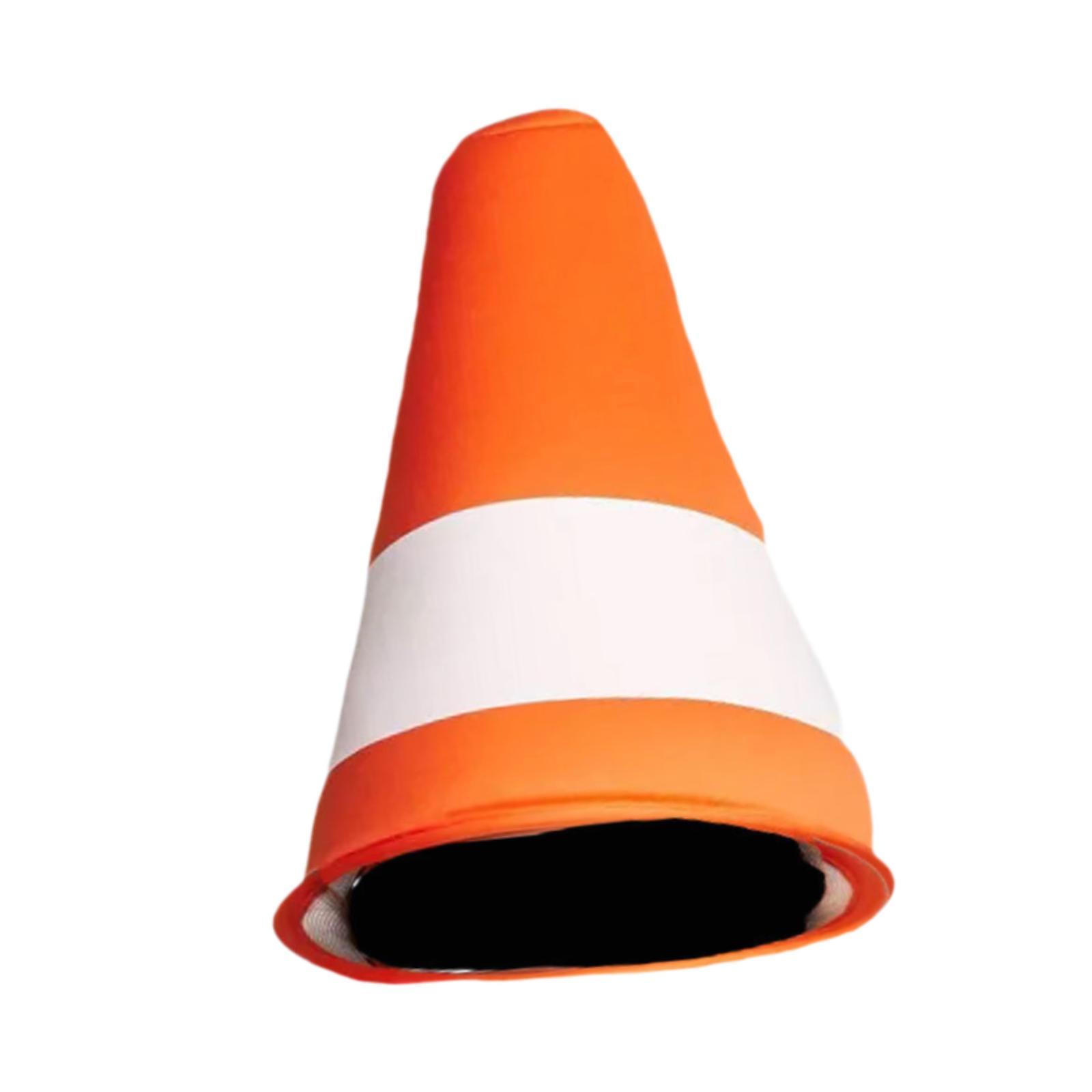 Road Traffic Cone - قبعة على شكل مخروط مرور، إكسسوار