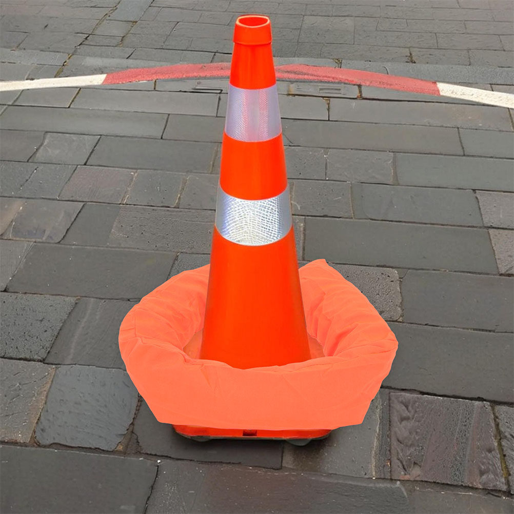 Road Traffic Cone - 10 قطع من أكياس الأوزان المطاطية