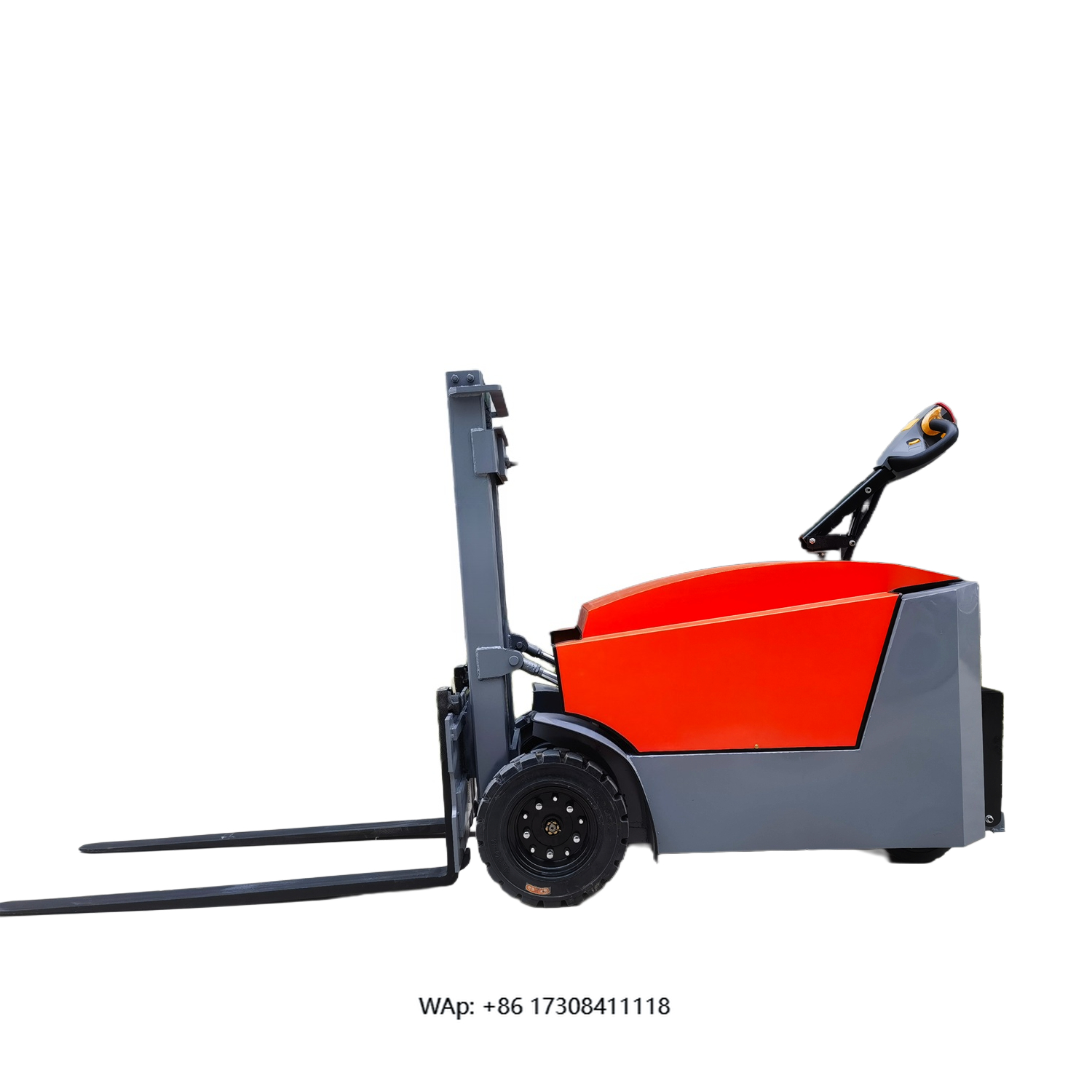 Electric Forklift - رافعة شوكية صغيرة بثلاث عجلات، شاحنة