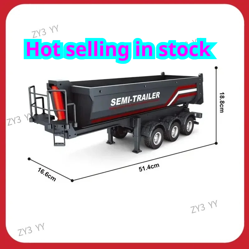 20261/18 مقطورة قلابة نصفية هو - مراجعة Dump Truck Toy وسعره