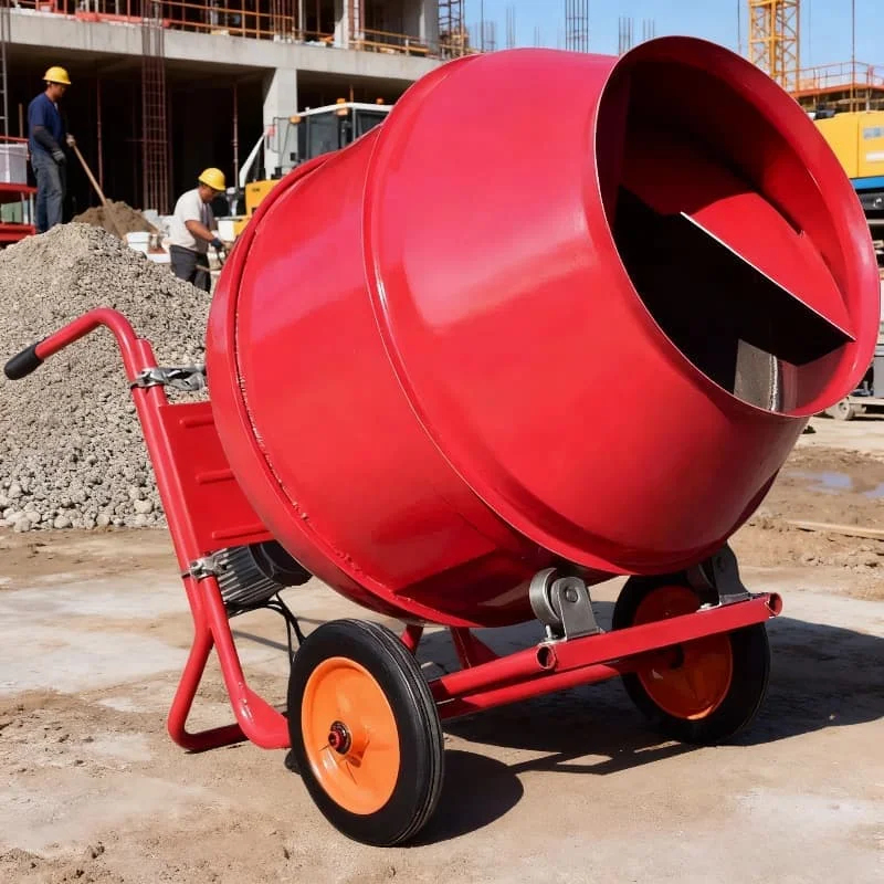 خلاطات خرسانة متنقلة ثقيلة، مع - مراجعة Heavy Equipment Mixer وسعره