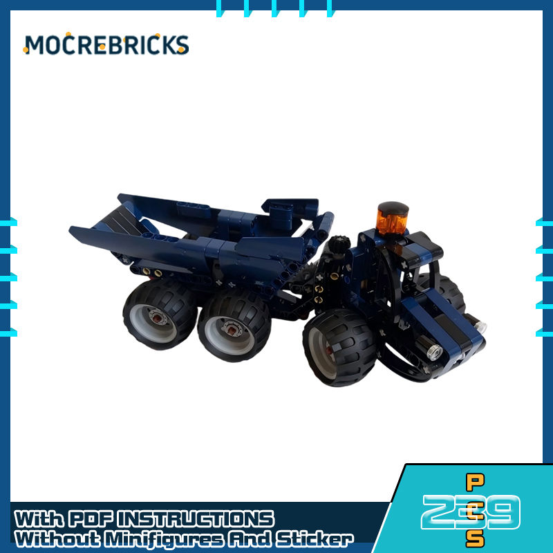 MOC الحضرية المتقدمة اللبنات ا - مراجعة Dump Truck Toy وسعره