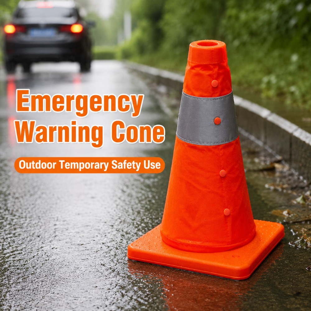 مخروط مرور عاكس قابل للطي، مخر - مراجعة Road Traffic Cone وسعره