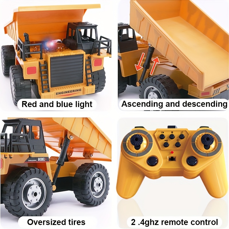 شاحنة قلابة RC مقياس 1:20 رباع - مراجعة Dump Truck Toy وسعره