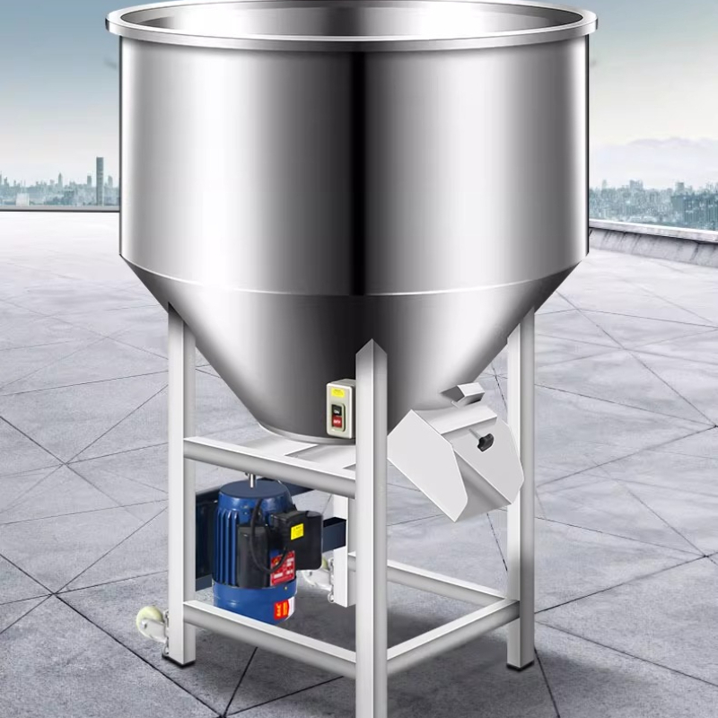 خلاط علف من الفولاذ المقاوم لل - مراجعة Heavy Equipment Mixer وسعره