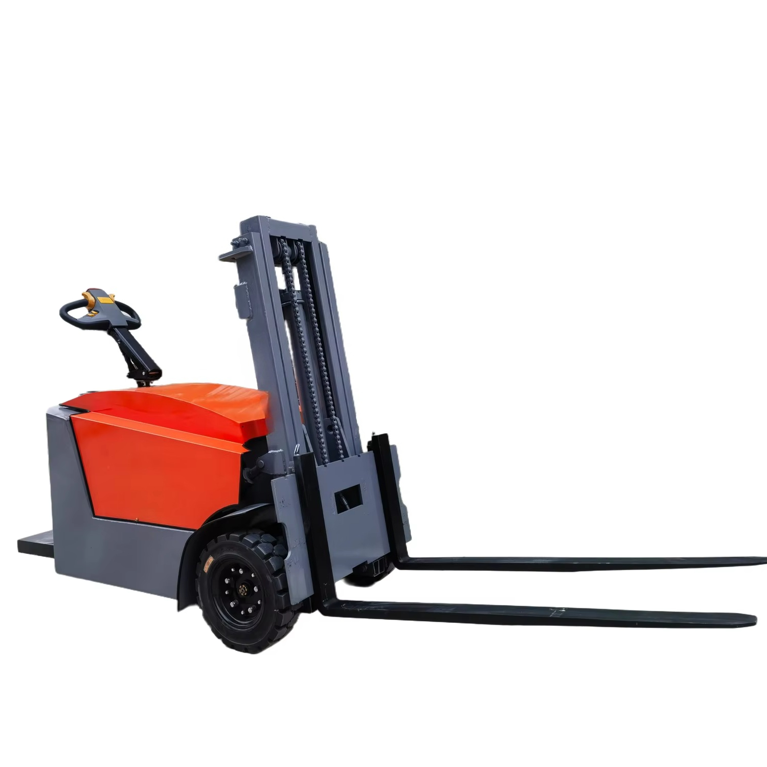 رافعة شوكية صغيرة بثلاث عجلات، - مراجعة Electric Forklift وسعره