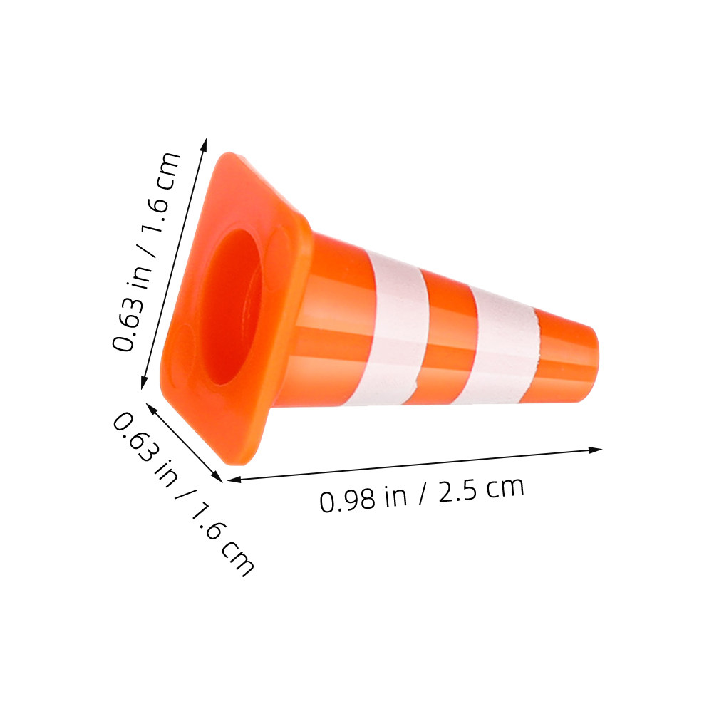 مجموعة من 100 قطعة لافتات طرق  - مراجعة Road Traffic Cone وسعره