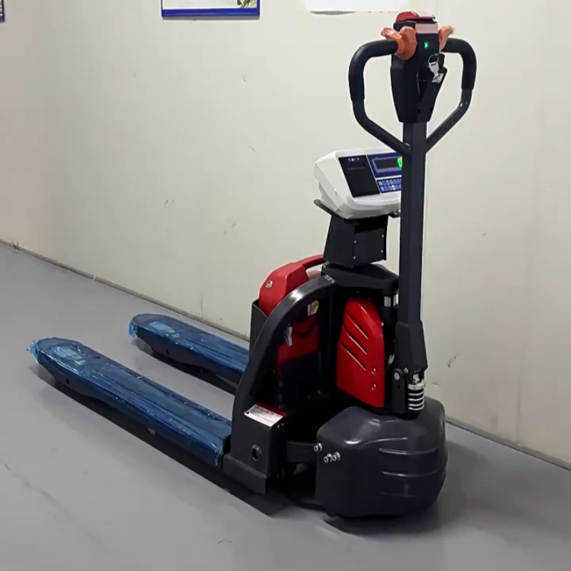رافعة شوكية كهربائية مع ميزان  - مراجعة Electric Forklift وسعره